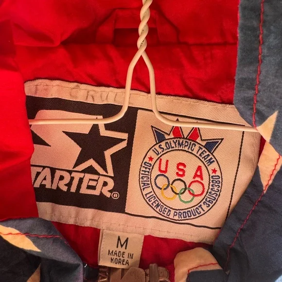 STARTER USA Jacket - Red, White, Blue - Picture 3 of 6